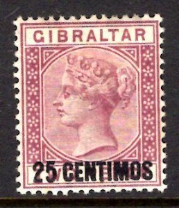 Gibraltar #24, MH, CV $6.00