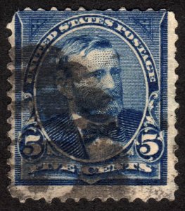 1898, US 5c, Ulysses S. Grant, Used, Sc 281