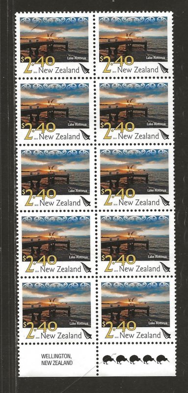 NEW ZEALAND SC# 2318 BK/10   FVF/MNH
