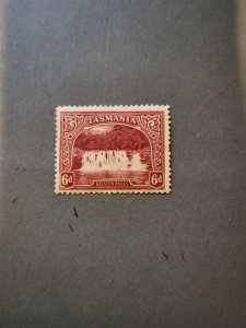 Stamps Tasmania Scott #107 hinged