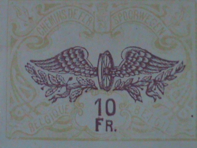 BELGIUM-1902 SC# Q48- WINGED WHEEL  -MNH VERY FINE- LAST ONE-102 YEARS OLD