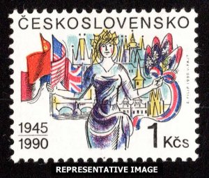 Czechoslovakia Scott 2788 Mint never hinged.