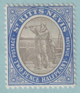 ST KITTS-NEVIS 4  MINT LIGHTLY HINGED OG * NO FAULTS VERY FINE! - BEQ