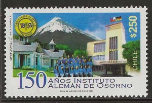 Chile 2004, Scott 1437, Osorno German Institute, 150th Anniversary