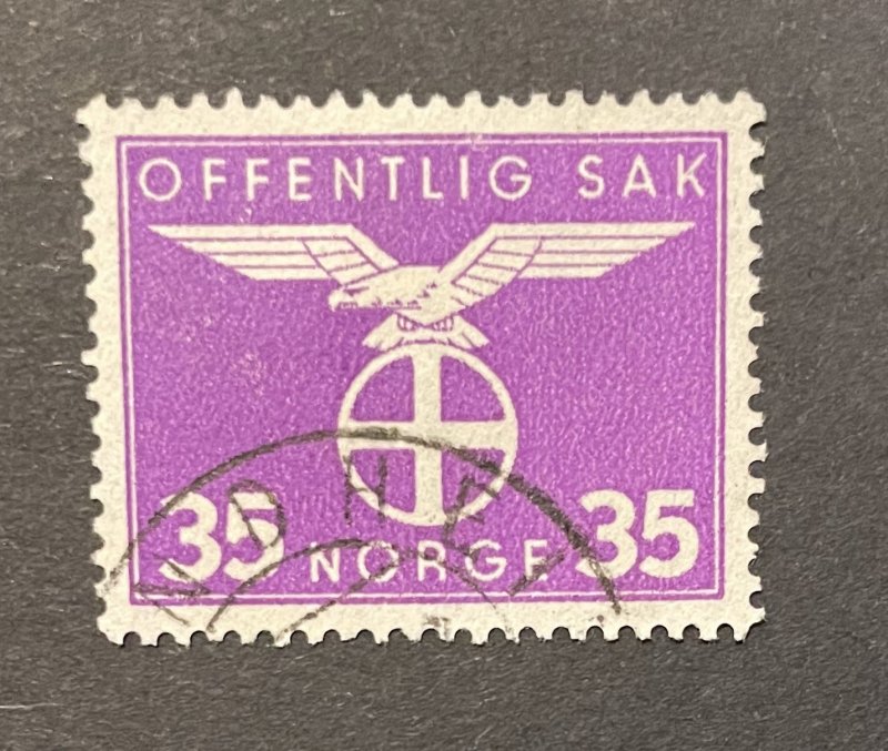 Norway Sc. #O51 used