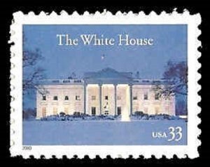 PCBstamps US #3445 33c White House,  MNH, (6)