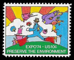 PCBstamps   US #1527 10c Expo 74, MNH, (27)