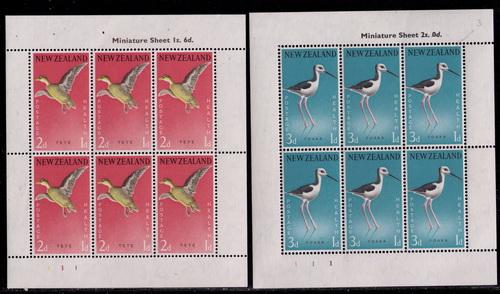 New Zealand # B57a-B58a Mint  VF NH S/S Cat $ 9