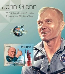 Guinea - Bissau 2012 - John Glenn & Friendship 7. Y&T 772, Mi 5886/Bl.1039