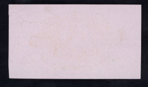 US Scott RN-L5  Cut Square 2c Orange G. Wash.Type L  1862 Lot GOR413 bhmstamps