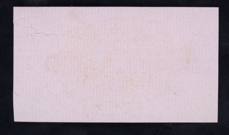 US Scott RN-L5  Cut Square 2c Orange G. Wash.Type L  1862 Lot GOR413 bhmstamps