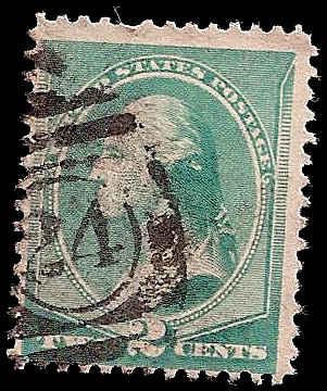 # 213 BRIGHT GREEN USED GEORGE WASHINGTON