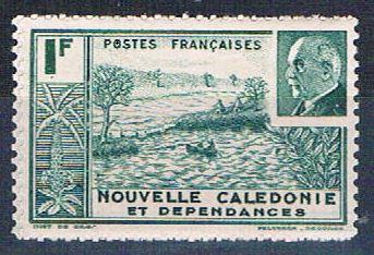 New Caledonia 216A MLH Marshal Petain (N0595)+