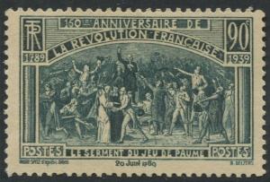 France - Scott 390 - General Issue -1939 - MH - Single 90c Stamp
