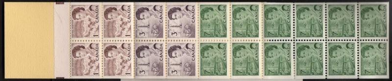 Booklet  BK67 - pane 543b - MNH