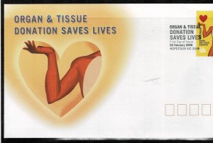 AUSTRALIA   2008  ORGAN AND TISSUE DONATION SAVING LIVES FDC