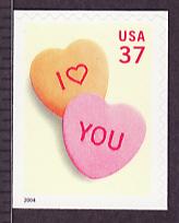 3833 Candy Hearts self-adhesive single