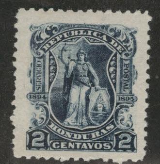 Honduras  Scott 88 MNG 1891 General Cabanas stamp