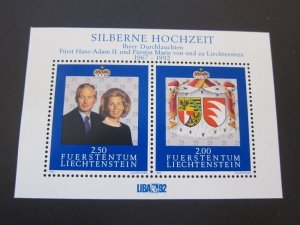 Liechtenstein 1992 Sc 985 set MNH