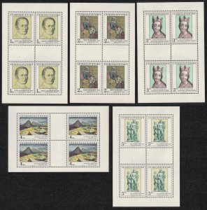 Czechoslovakia Art 14th series 5v Sheetlet 1980 MNH SG#2549-2553