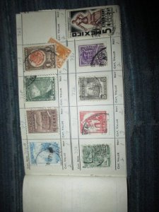 MEXICO COLLECTION IN APPROVAL BOOK