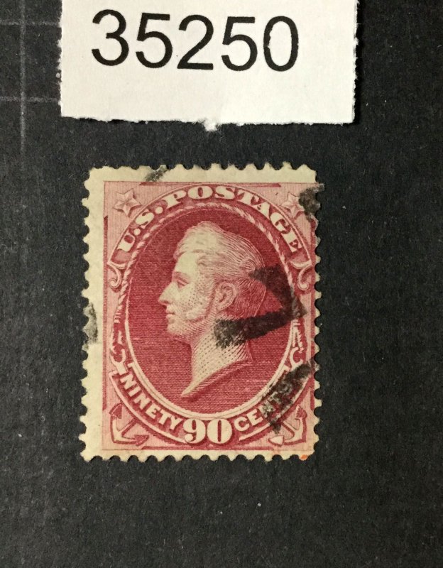 MOMEN: US STAMPS #155 USED LOT #35250