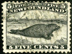 Newfoundland Stamps # 26 Used VF Scott Value $175.00