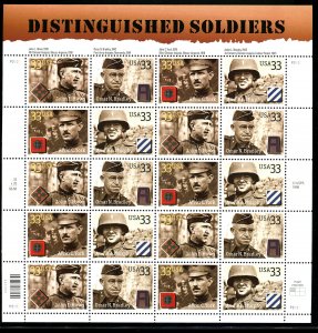 U.S. #3393-3396 FULL SHEET