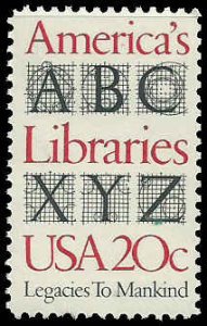 PCBstamps   US #2015  20c American Libraries,MNH, (2)
