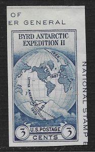 US #735a 3c National Stamp Exhibition ~ MNG