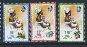 Gambia  mnh   sc 338-340