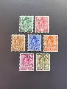 Swaziland 10-16 F-VF MH.  Scott $ 8.60