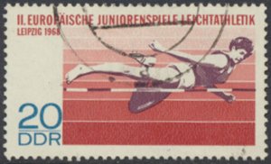 German Democratic Republic  SC# 1014  Used  Sports  see details and scans 