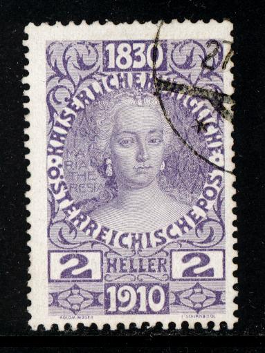 Austria 1910  Scott #129 used (CV 16.00)