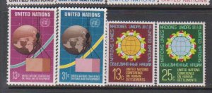 United Nations 272-3 1976 WFUNA cpl MNH