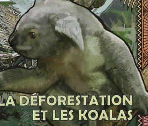 Deforestation & Koalas Stamp Phascolarctos Cinereus S/S MNH #3641 / Bl.943 