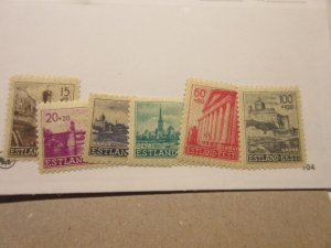 ESTONIA Scott NB1-NB6 SET MINT HINGED