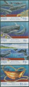 Fiji 1998 SG1021-1024 Sperm Whales set MNH