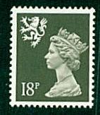 Scotland - #SMH34 Machin Queen Elizabeth II - MNH