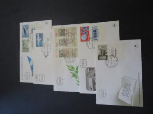 Israel 1961-1962 17 FDCs - M258