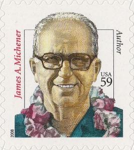 US 3427A Distinguished Americans James Michener 59c single MNH 2008