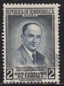 Honduras C251 President Julio Lozano Diaz 1956