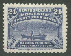 NEWFOUNDLAND #71 USED VF