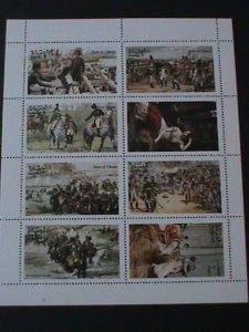 OMAN-NAPOLION AT WAR-MNH SHEET VF-EST.VALUE $12 RARE THE LOWEREST PRICE