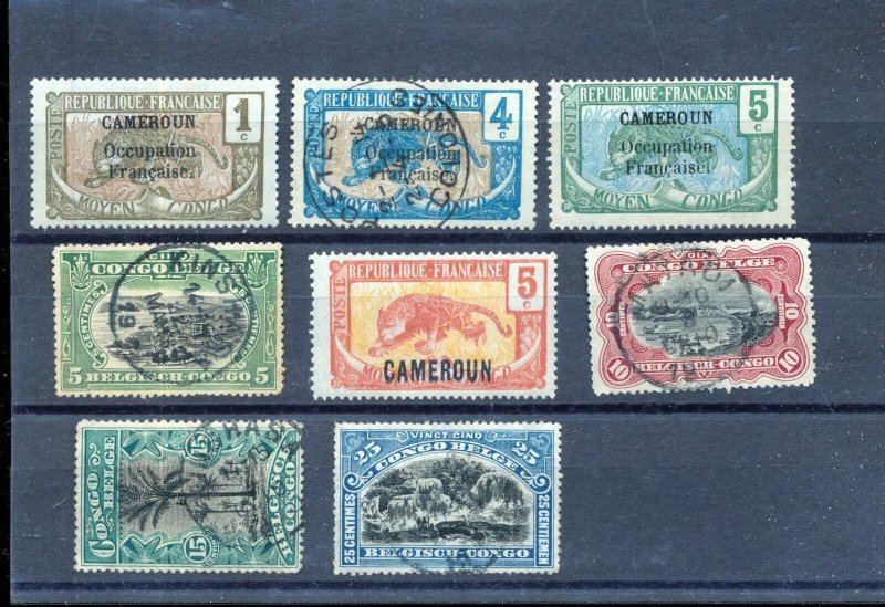 Ethiopia Liberia Nyassa Africa Early M&U on Pages(60+Items) (RK283