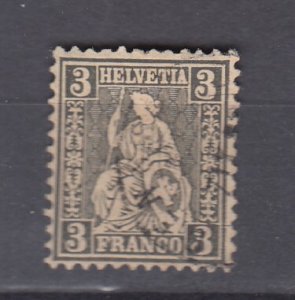 J48768 J LStamps 1862 Switzerland used #42