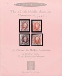 The 214th Public Auction - The Michael K. Hoffner Collect...