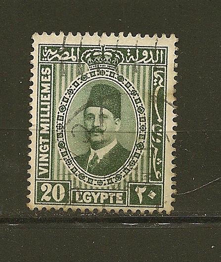 Egypt 142 King Fuad Used