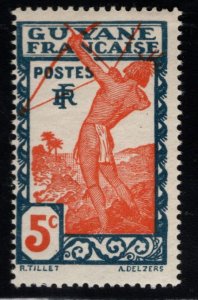 French Guiana Scott 113 Used stamp expect similar cancel