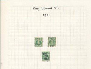 NEW ZEALAND QV/QE M&U Collection on Pages (Apx 150 Items) TK903